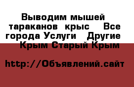 Выводим мышей ,тараканов, крыс. - Все города Услуги » Другие   . Крым,Старый Крым